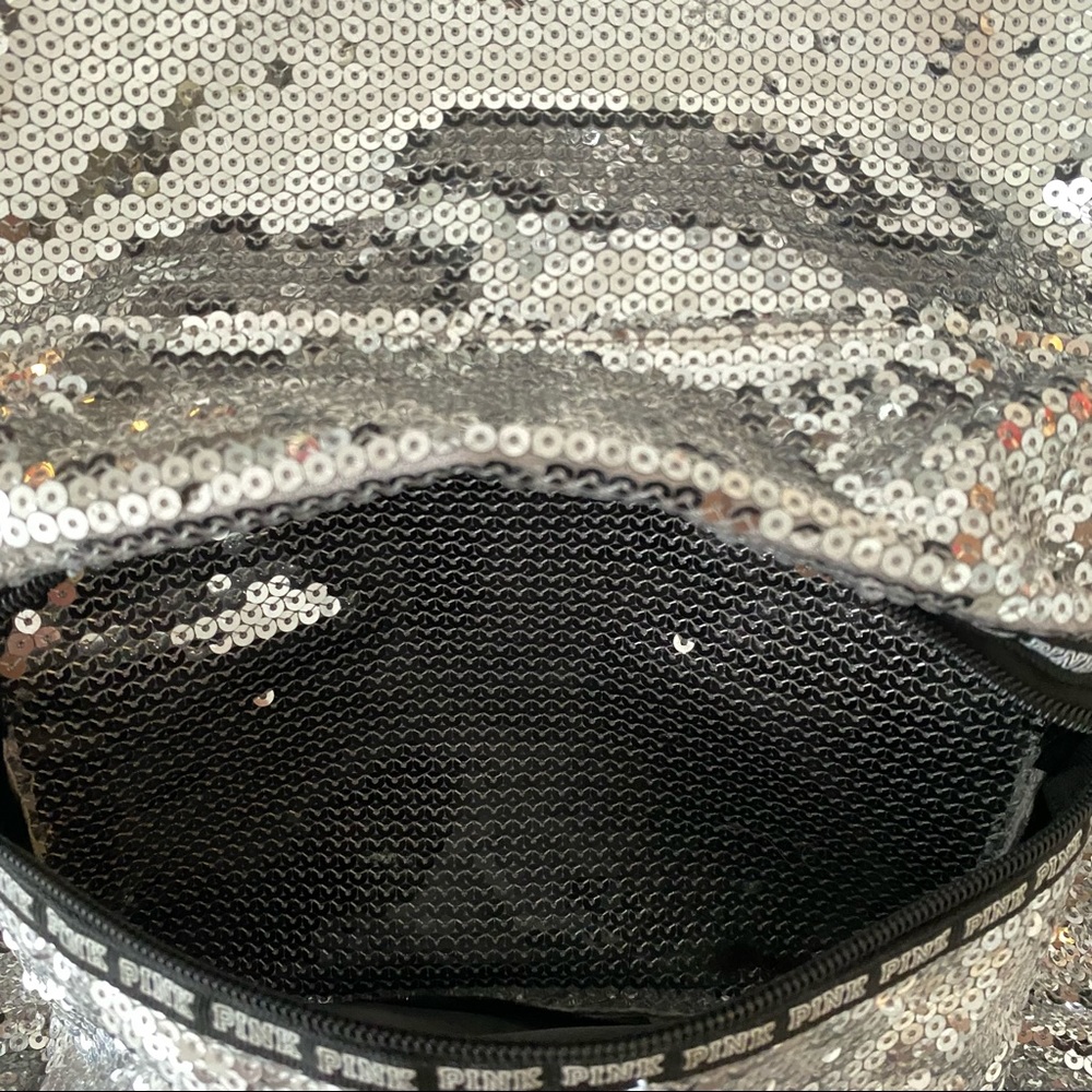 Vs Pink Sequin Campus Backpack - image 6